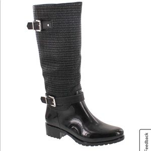 Forever Link Motorcycle Quilted Buckle Boots - Size 8.5